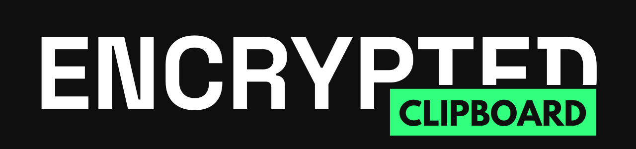 Encrypted Clipboard