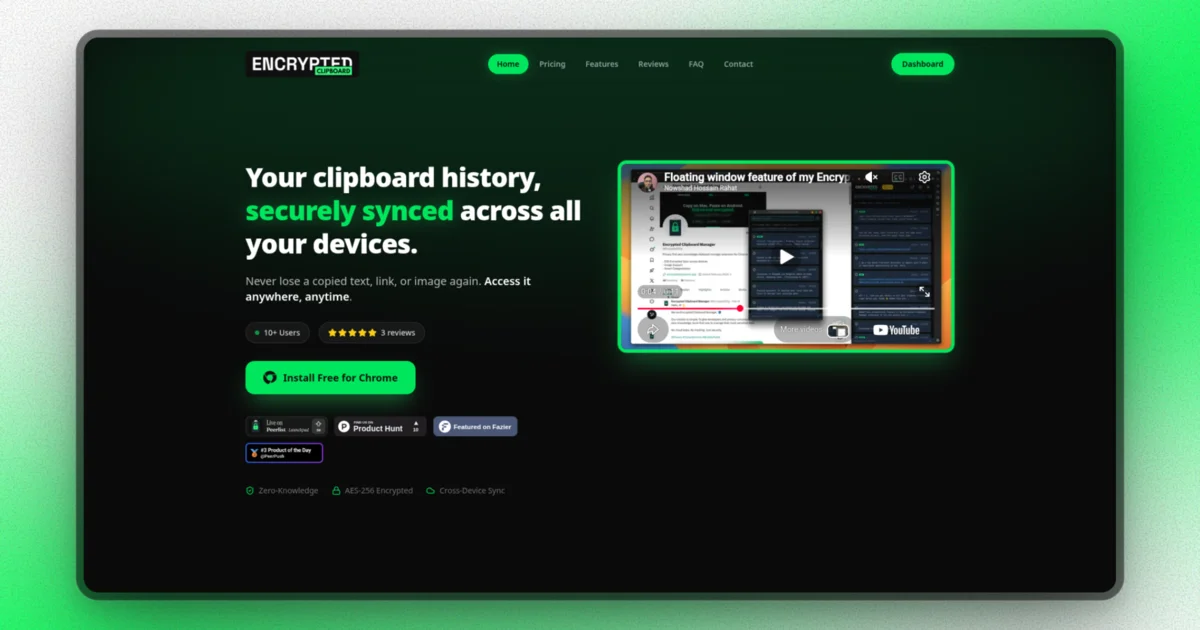 Encrypted Clipboard screenshot 1 of 1
